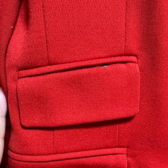 Escada Scarlet Blazer with Midnight Collar - Picture 5 of 16